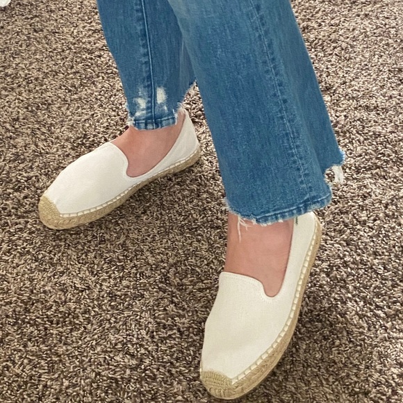 Soludos Canvas Platform Smoking Espadrilles size 8 - Picture 5 of 9